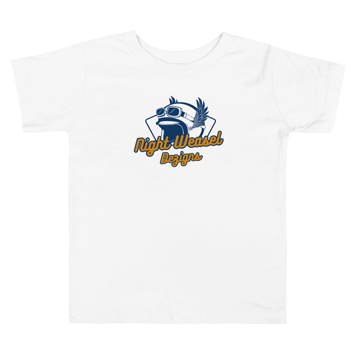 Night Weasel Helmets Toddler Short Sleeve Tee