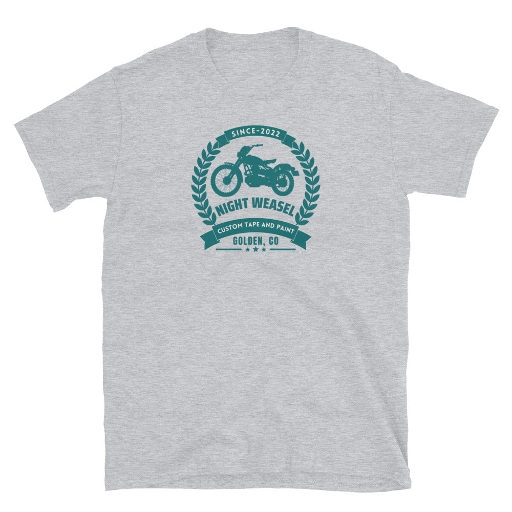 Night Weasel Golden Short-Sleeve Unisex T-Shirt