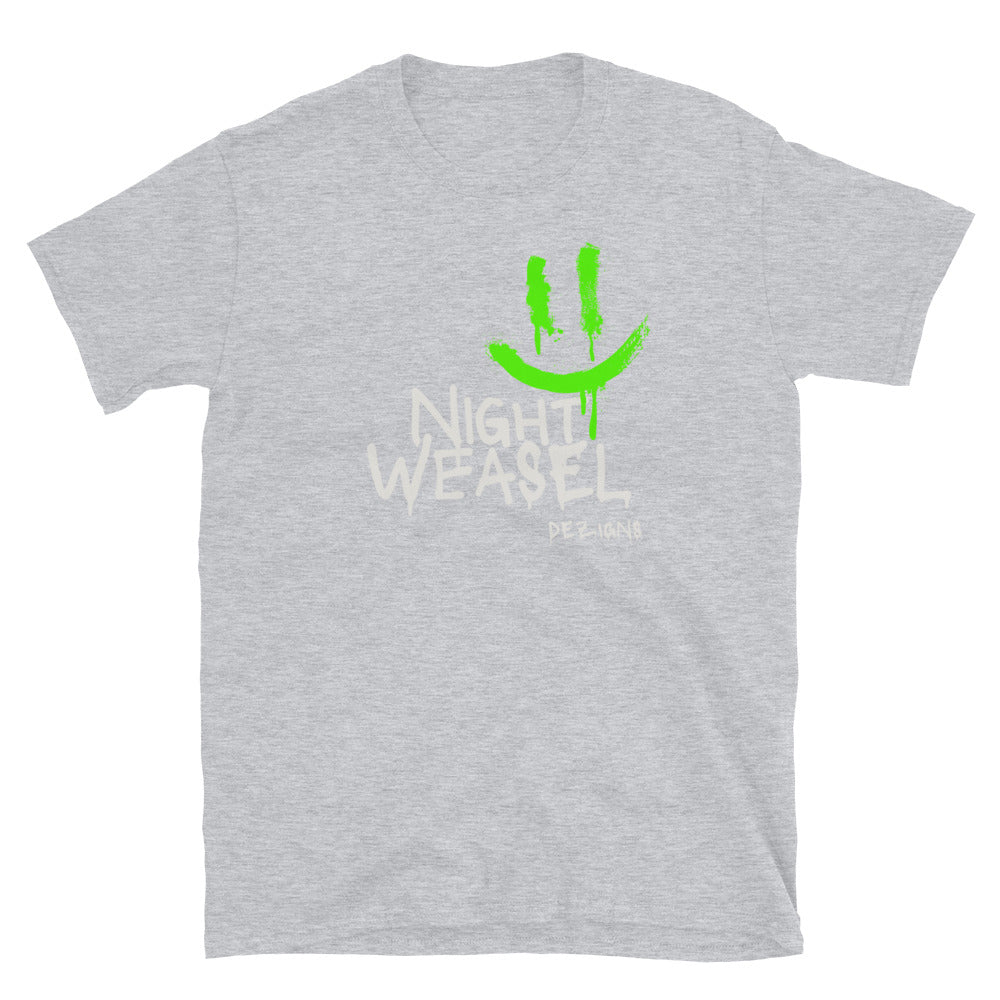 Weasel Green Graffiti Short-Sleeve Unisex T-Shirt