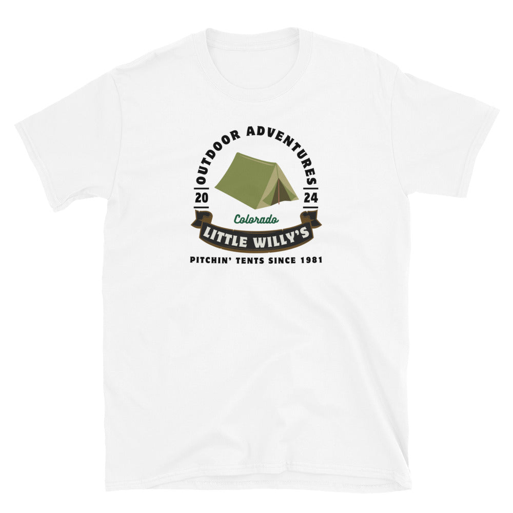 Pitchin Tents Short-Sleeve Unisex T-Shirt