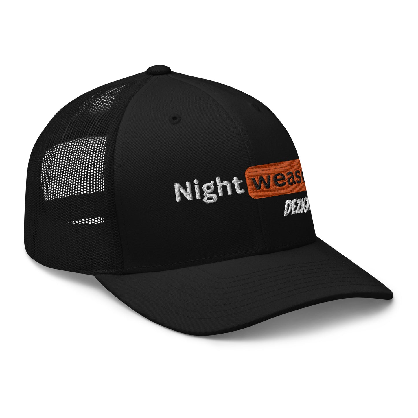 Night Weasel Dezigns Hub Style Trucker Cap