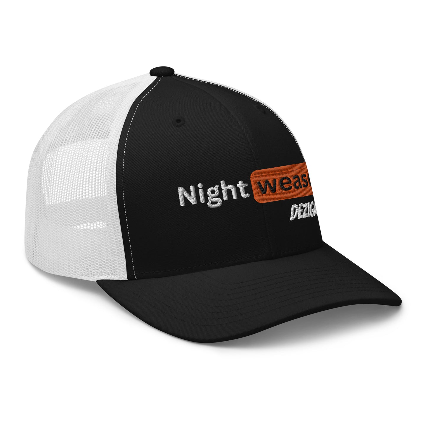 Night Weasel Dezigns Hub Style Trucker Cap