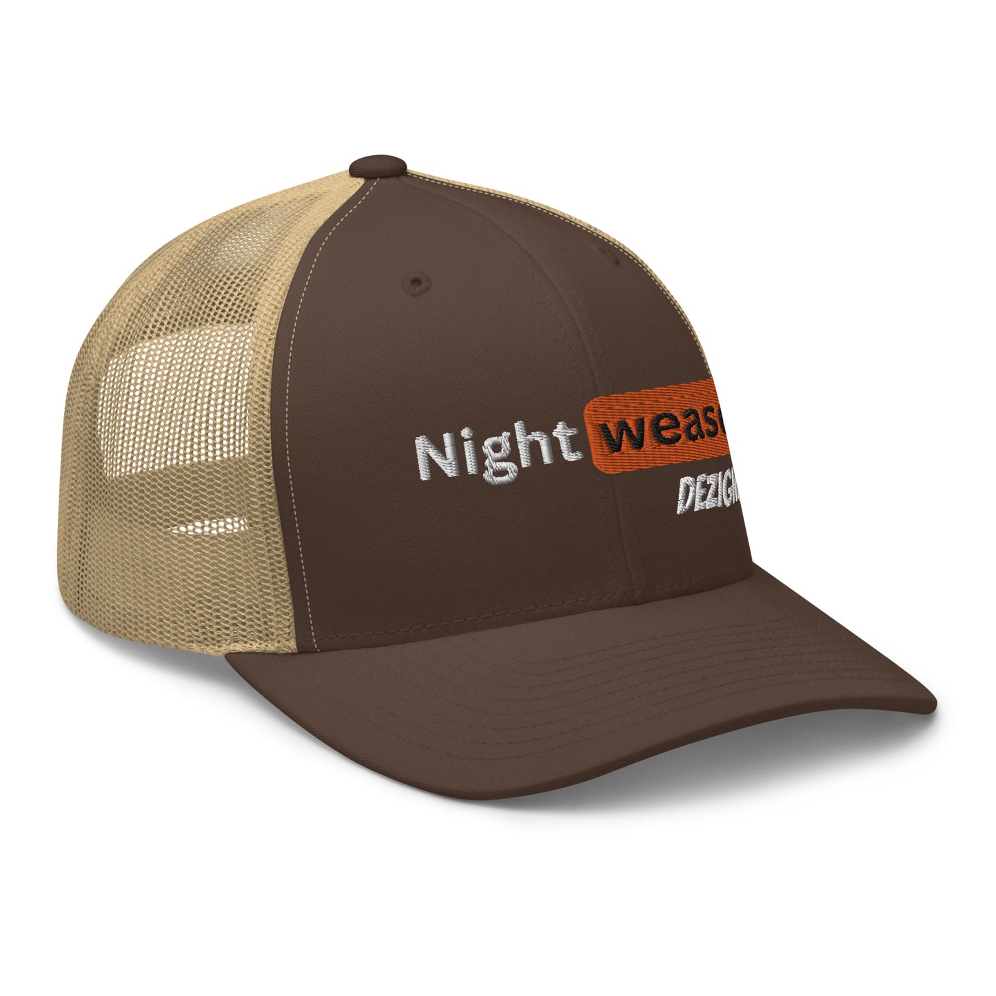 Night Weasel Dezigns Hub Style Trucker Cap