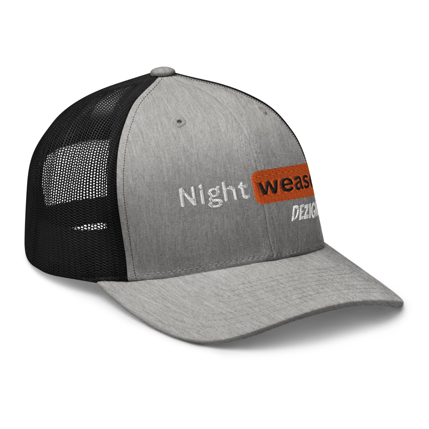 Night Weasel Dezigns Hub Style Trucker Cap