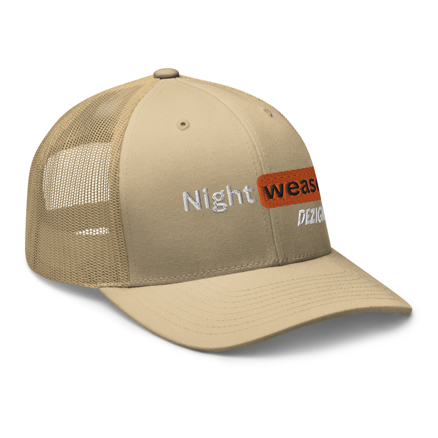 Night Weasel Dezigns Hub Style Trucker Cap