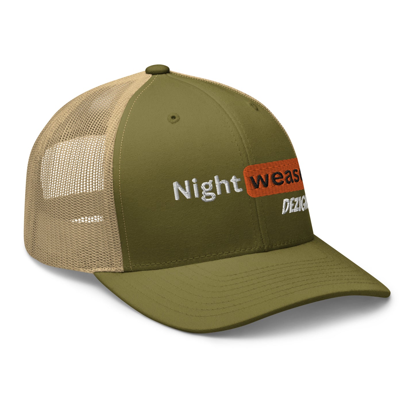 Night Weasel Dezigns Hub Style Trucker Cap