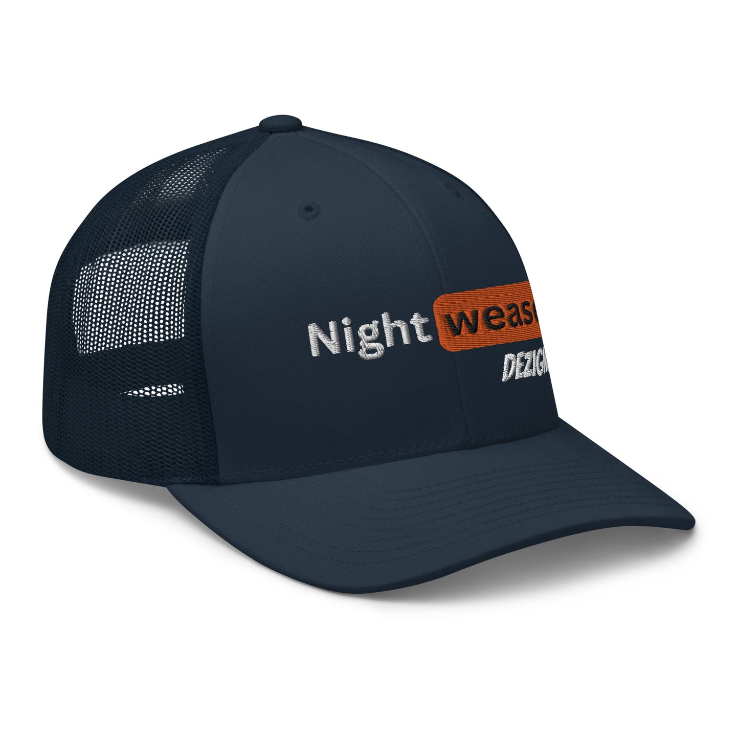 Night Weasel Dezigns Hub Style Trucker Cap