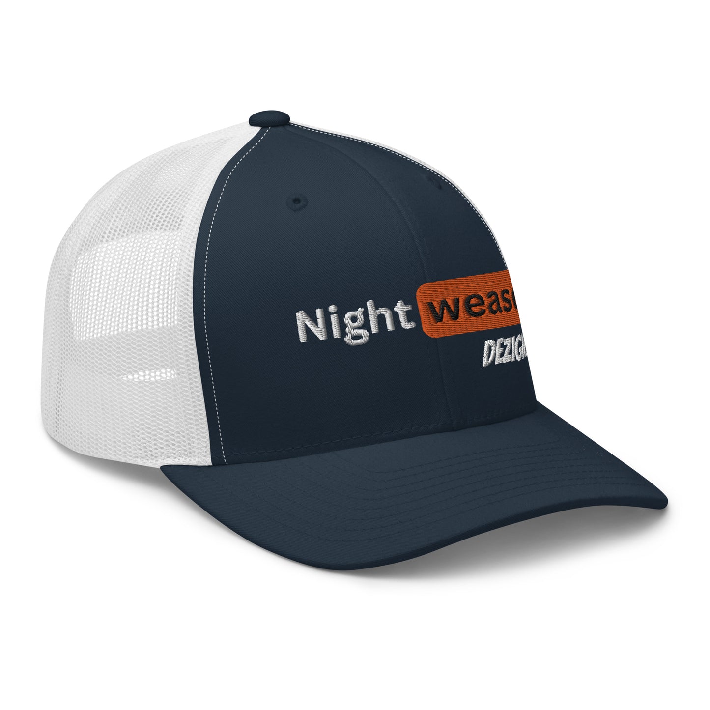 Night Weasel Dezigns Hub Style Trucker Cap