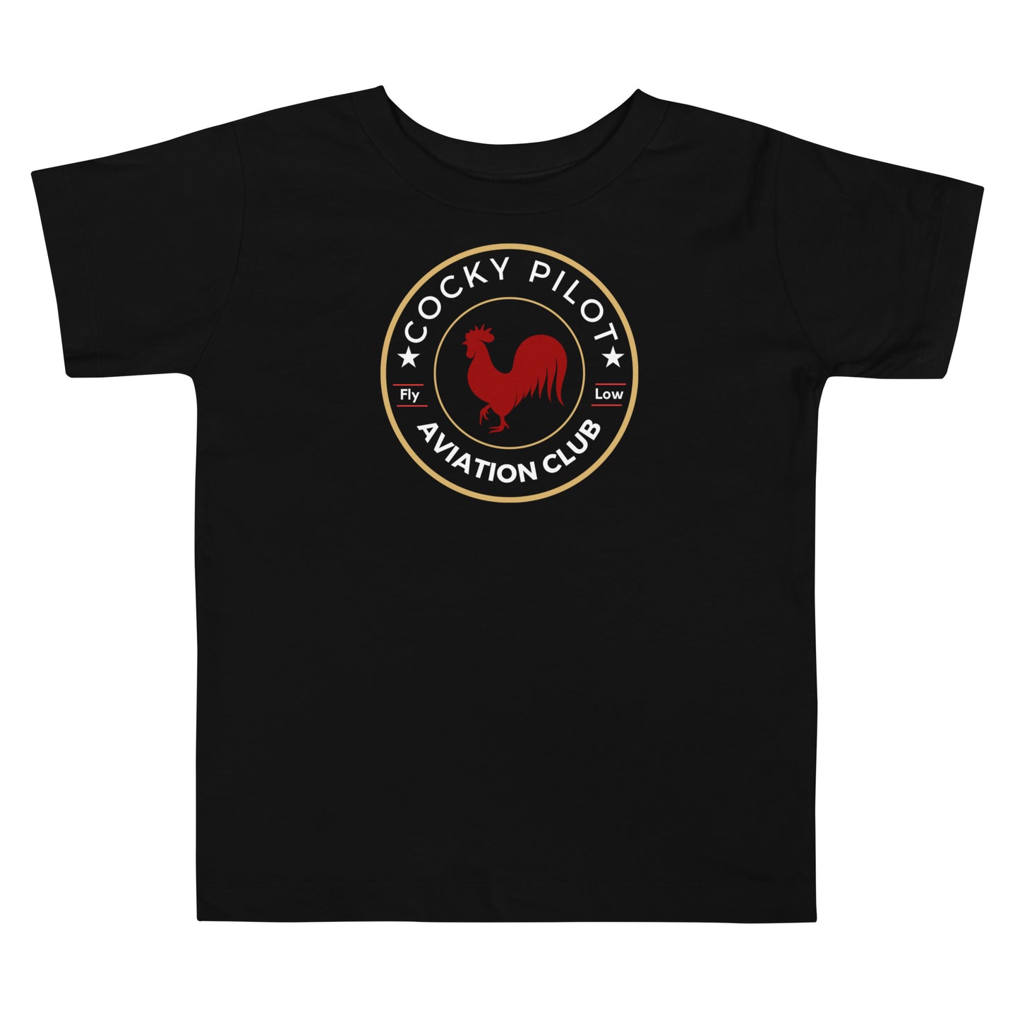 Cocky Pilot Club Toddler Short Sleeve Tee
