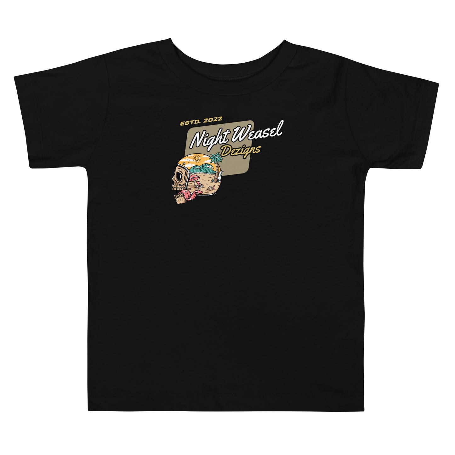 Night Weasel Rider Toddler Short Sleeve Tee