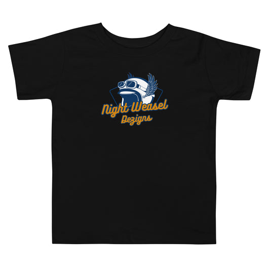 Night Weasel Helmets Toddler Short Sleeve Tee