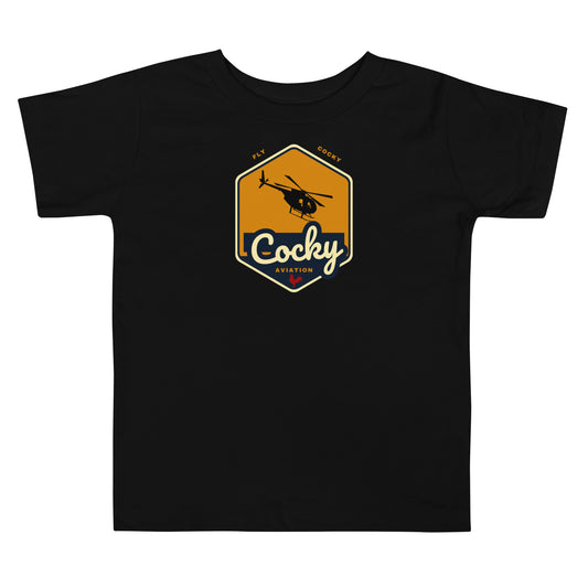 Cocky 6 Toddler Short Sleeve Tee