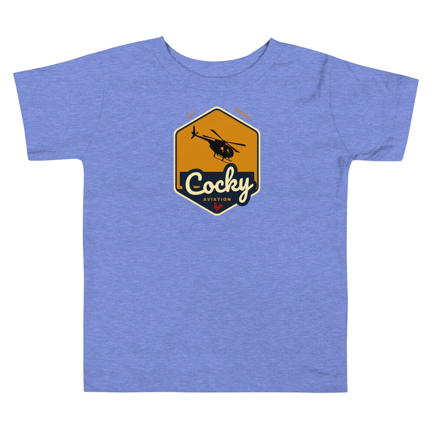 Cocky 6 Toddler Short Sleeve Tee