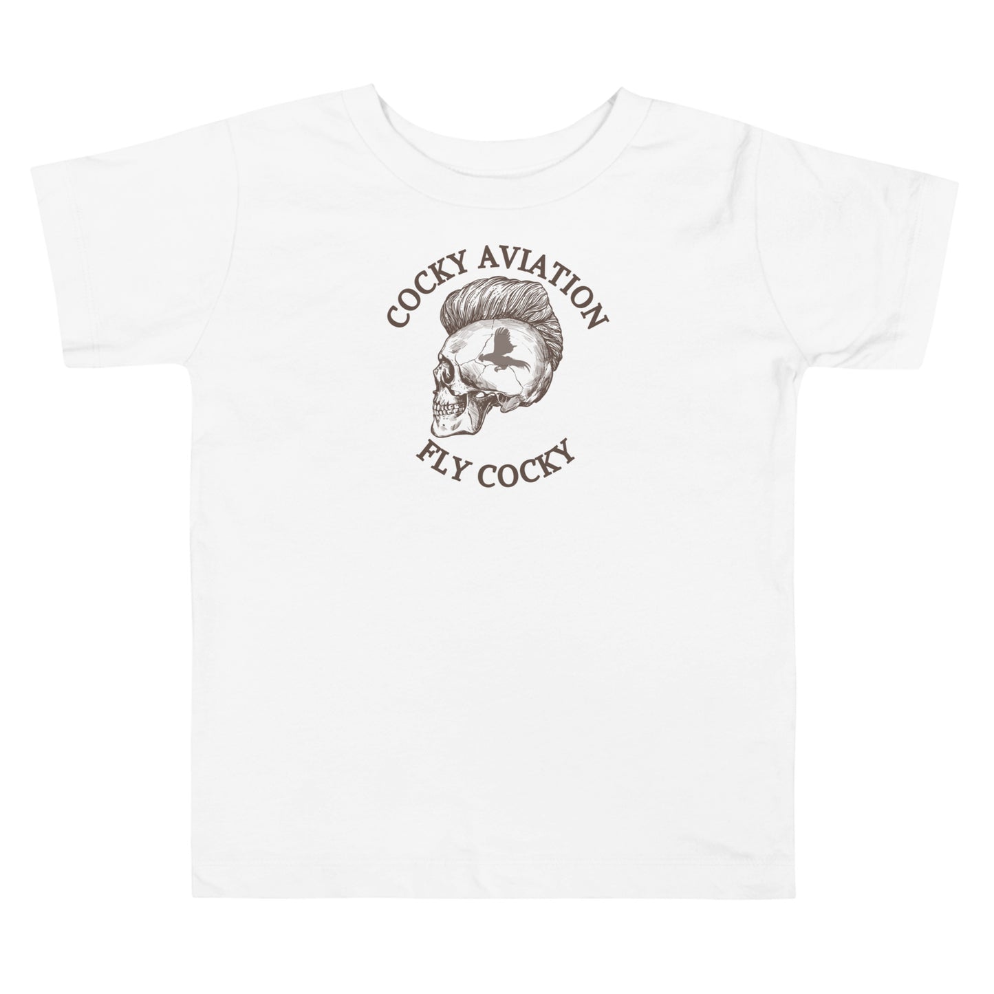 Flying On The Brain Toddler Short Sleeve Tee