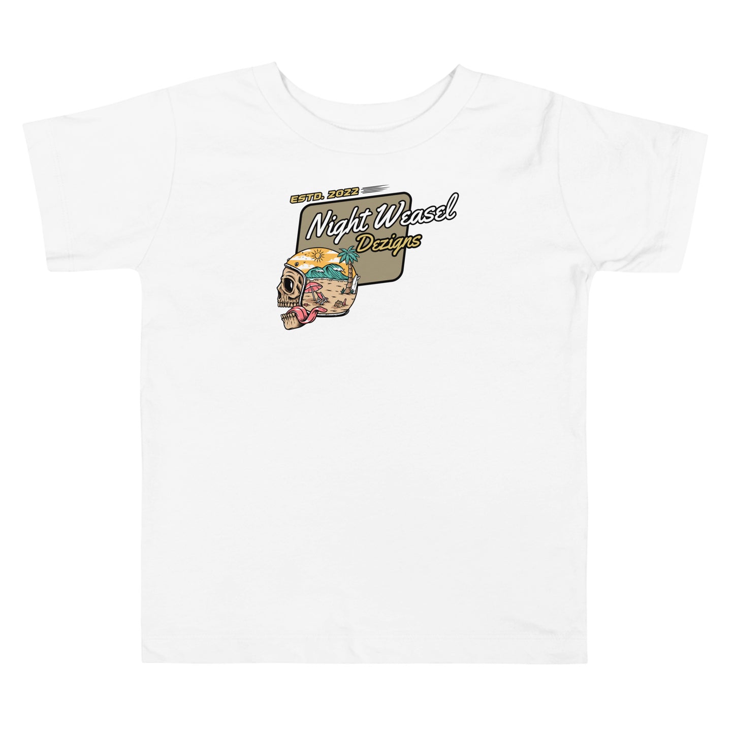 Night Weasel Rider Toddler Short Sleeve Tee