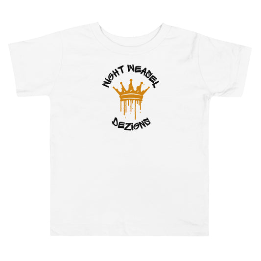Small King Toddler Short Sleeve Tee