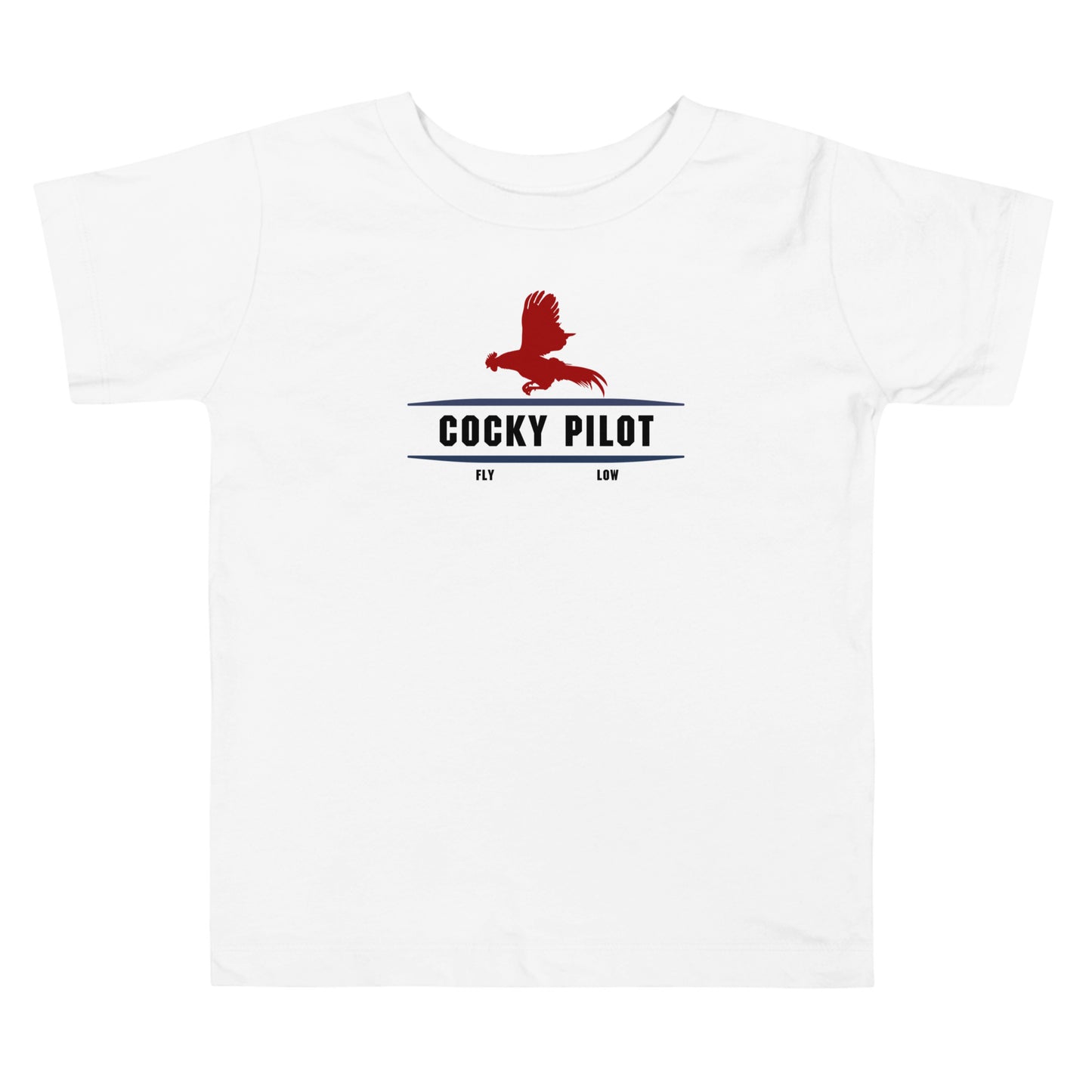 Fly Like The Chicken Toddler Short Sleeve Tee
