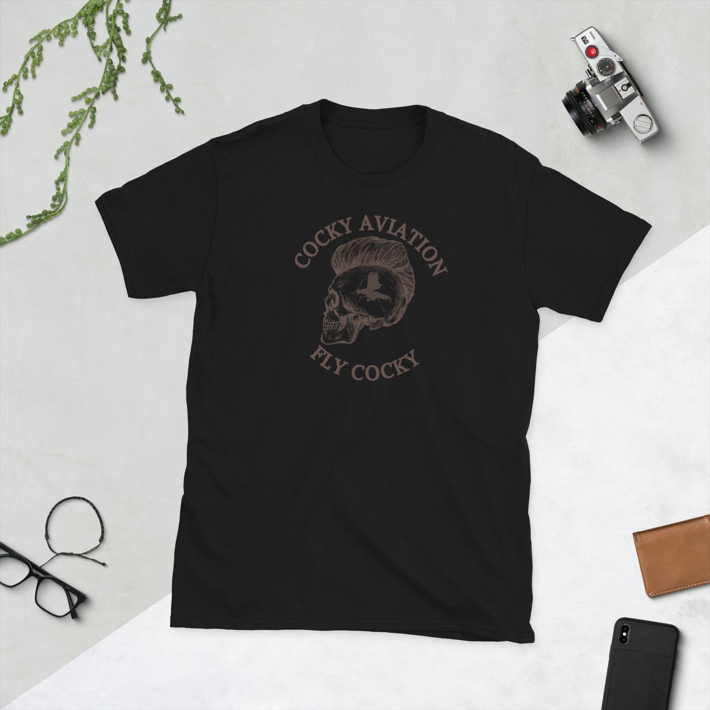 Fly Cocky On The Mind  Short-Sleeve Unisex T-Shirt
