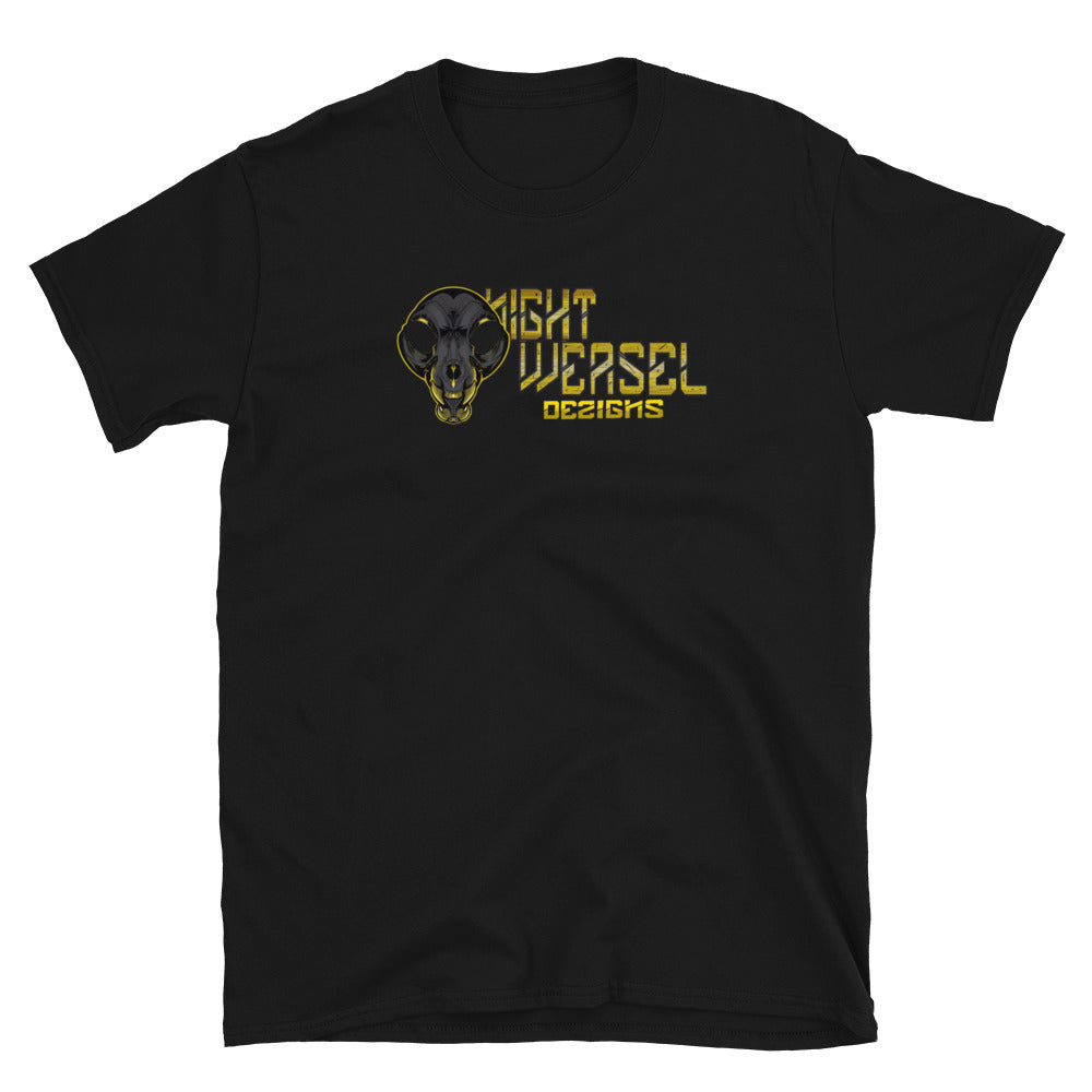 Night Weasel Skull Short-Sleeve Unisex T-Shirt