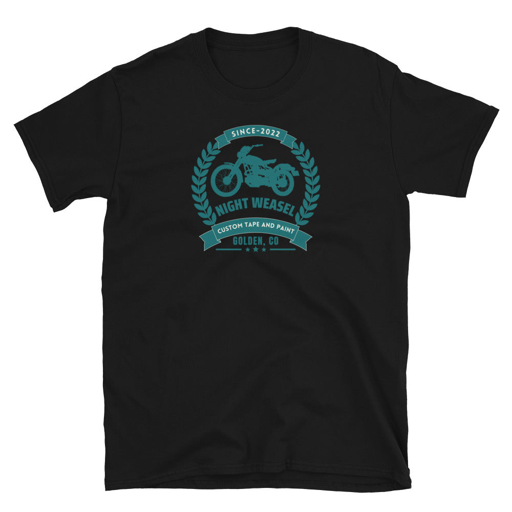 Night Weasel Golden Short-Sleeve Unisex T-Shirt
