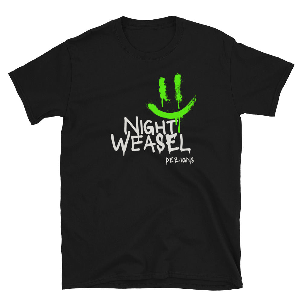 Weasel Green Graffiti Short-Sleeve Unisex T-Shirt