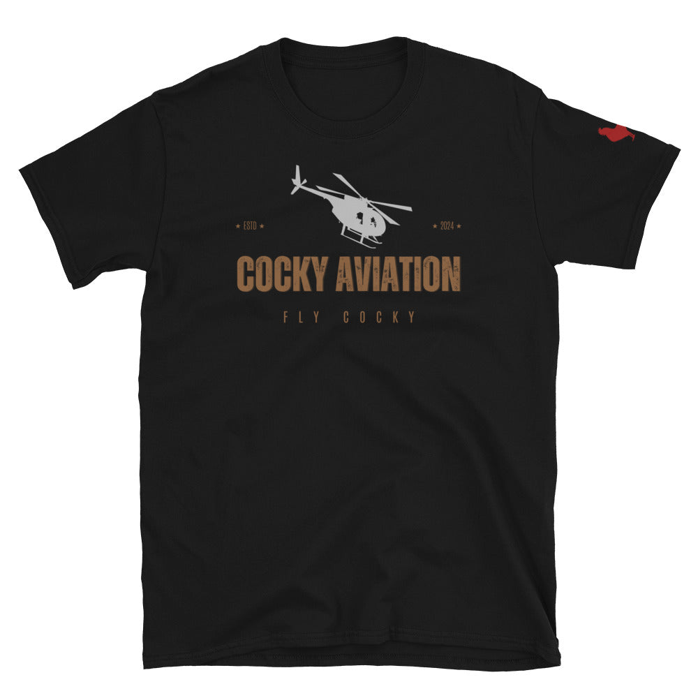 Cocky 6 Short-Sleeve Unisex T-Shirt