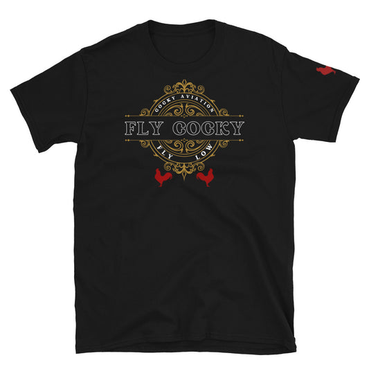 Fly Cocky Short-Sleeve Unisex T-Shirt