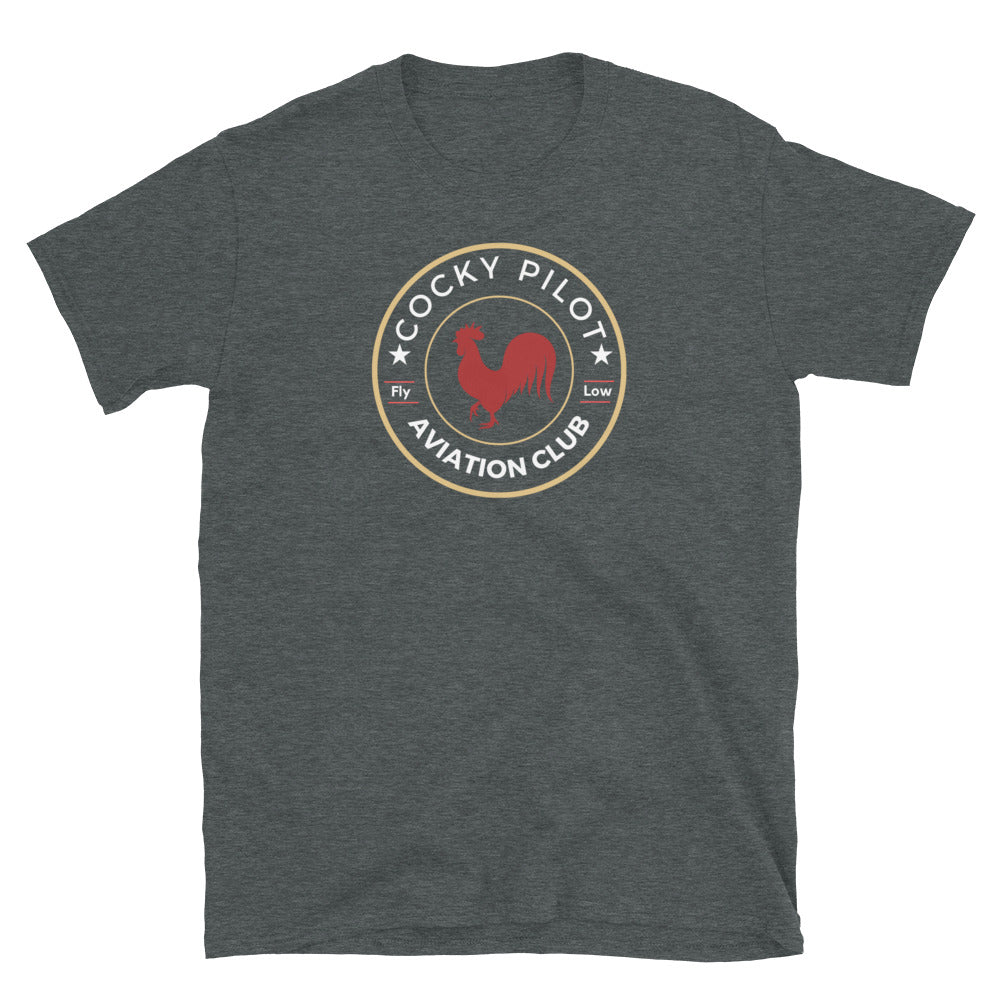 Cocky Pilot Club Short-Sleeve Unisex T-Shirt