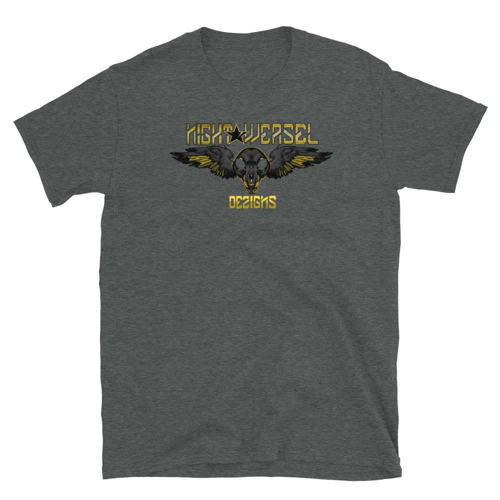 Night Weasel Skull Short-Sleeve Unisex T-Shirt