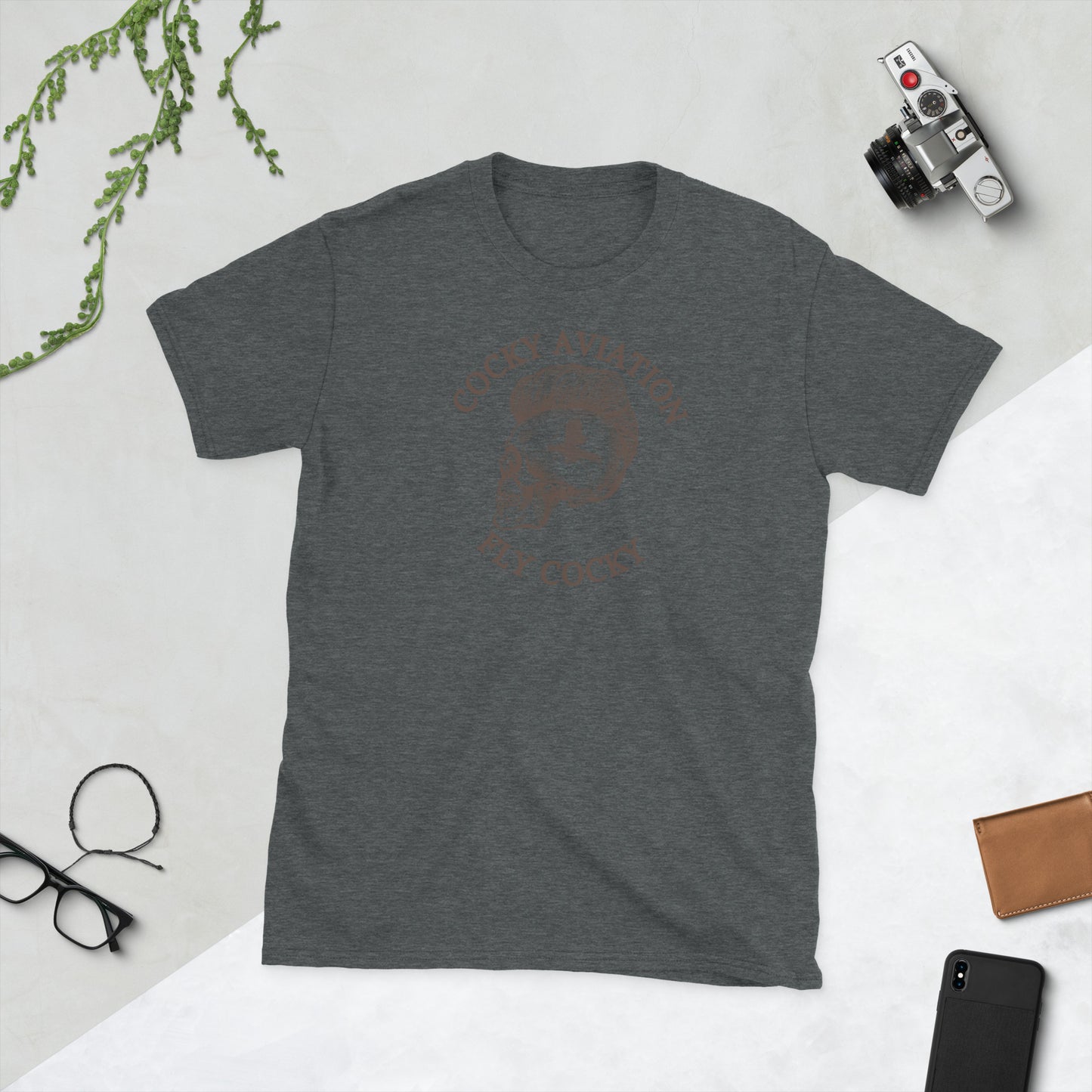 Fly Cocky On The Mind  Short-Sleeve Unisex T-Shirt