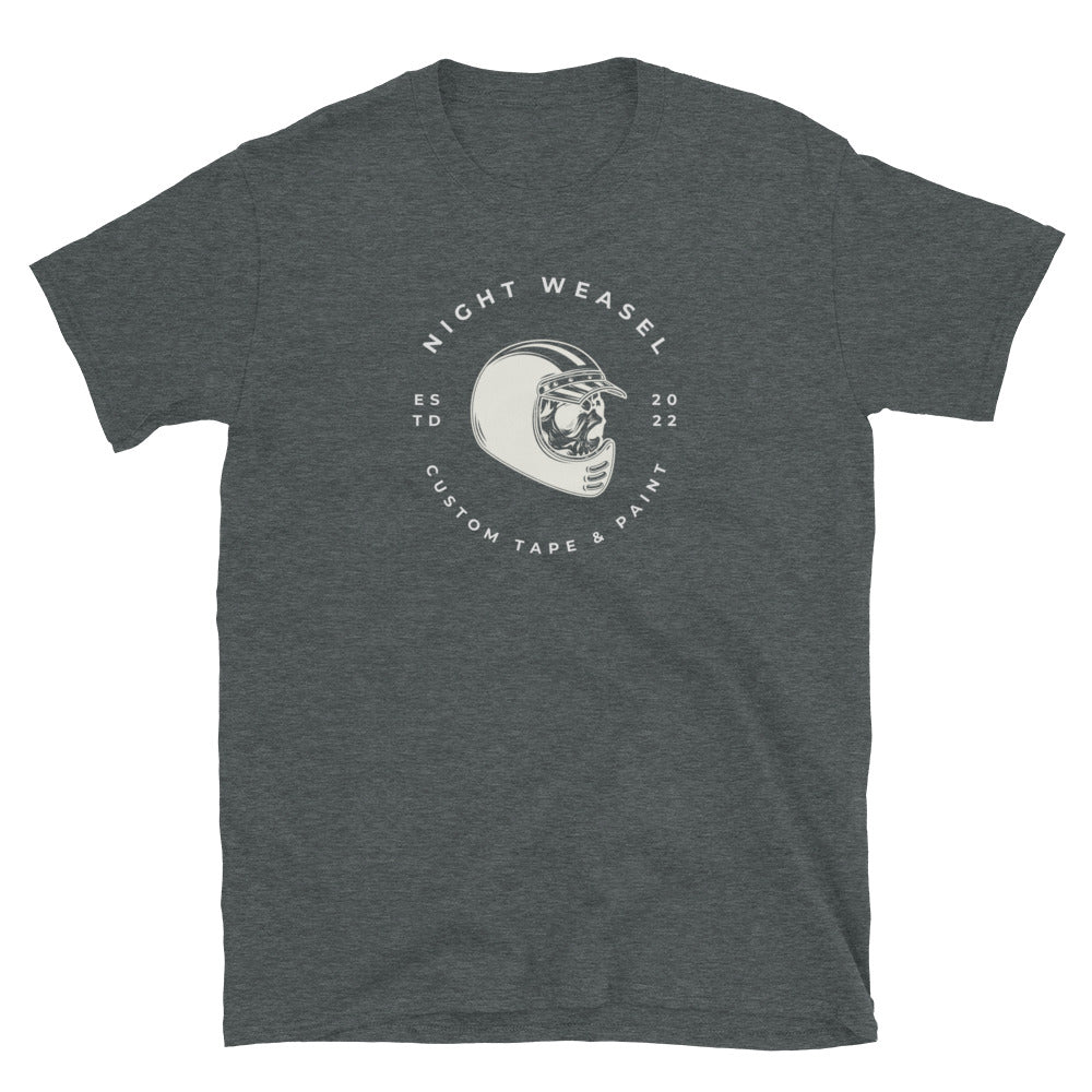 Night Weasel Helmet Short-Sleeve Unisex T-Shirt