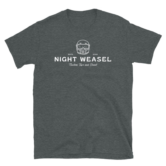 Night Weasel Helmet & Tape Short-Sleeve Unisex T-Shirt