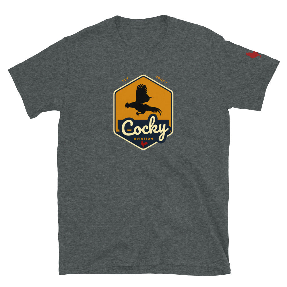 Cocky Bird Short-Sleeve Unisex T-Shirt