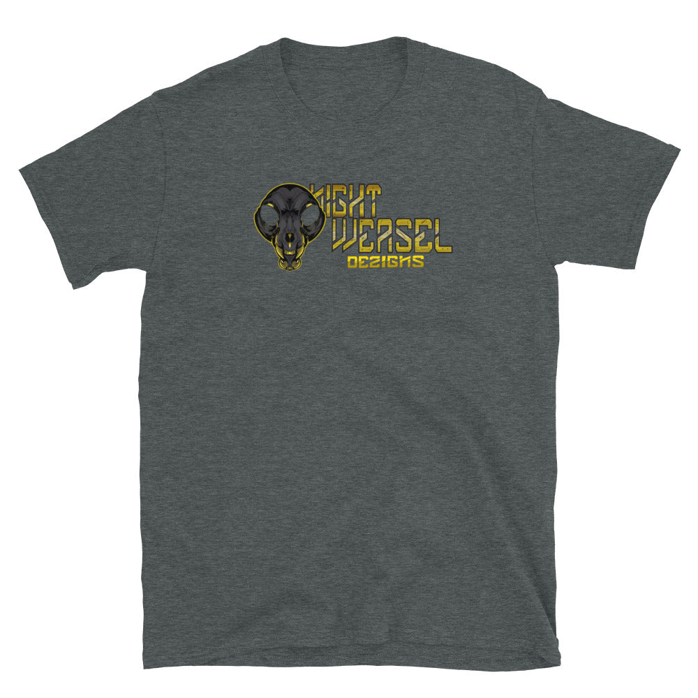 Night Weasel Skull Short-Sleeve Unisex T-Shirt