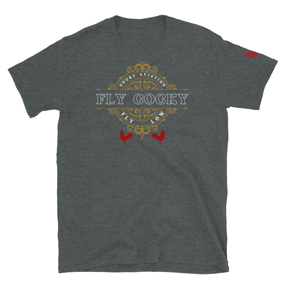 Fly Cocky Short-Sleeve Unisex T-Shirt
