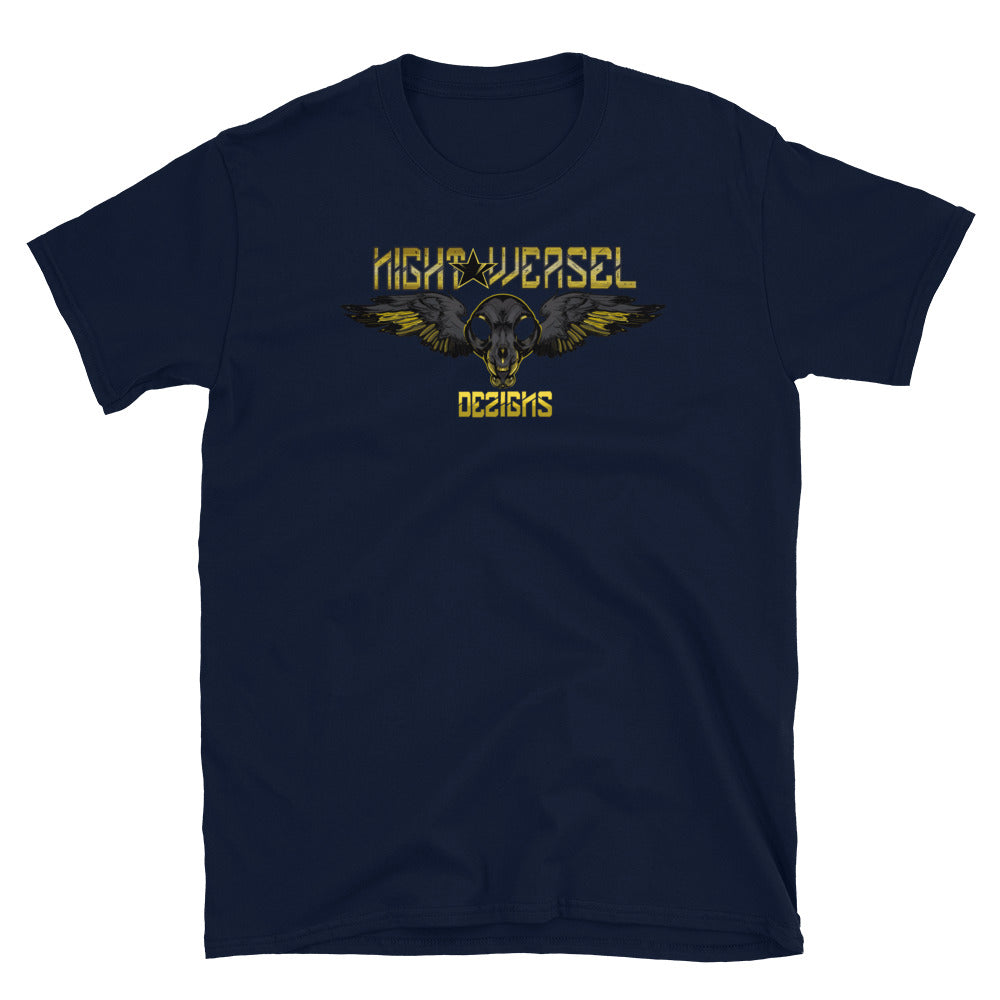 Night Weasel Skull Short-Sleeve Unisex T-Shirt