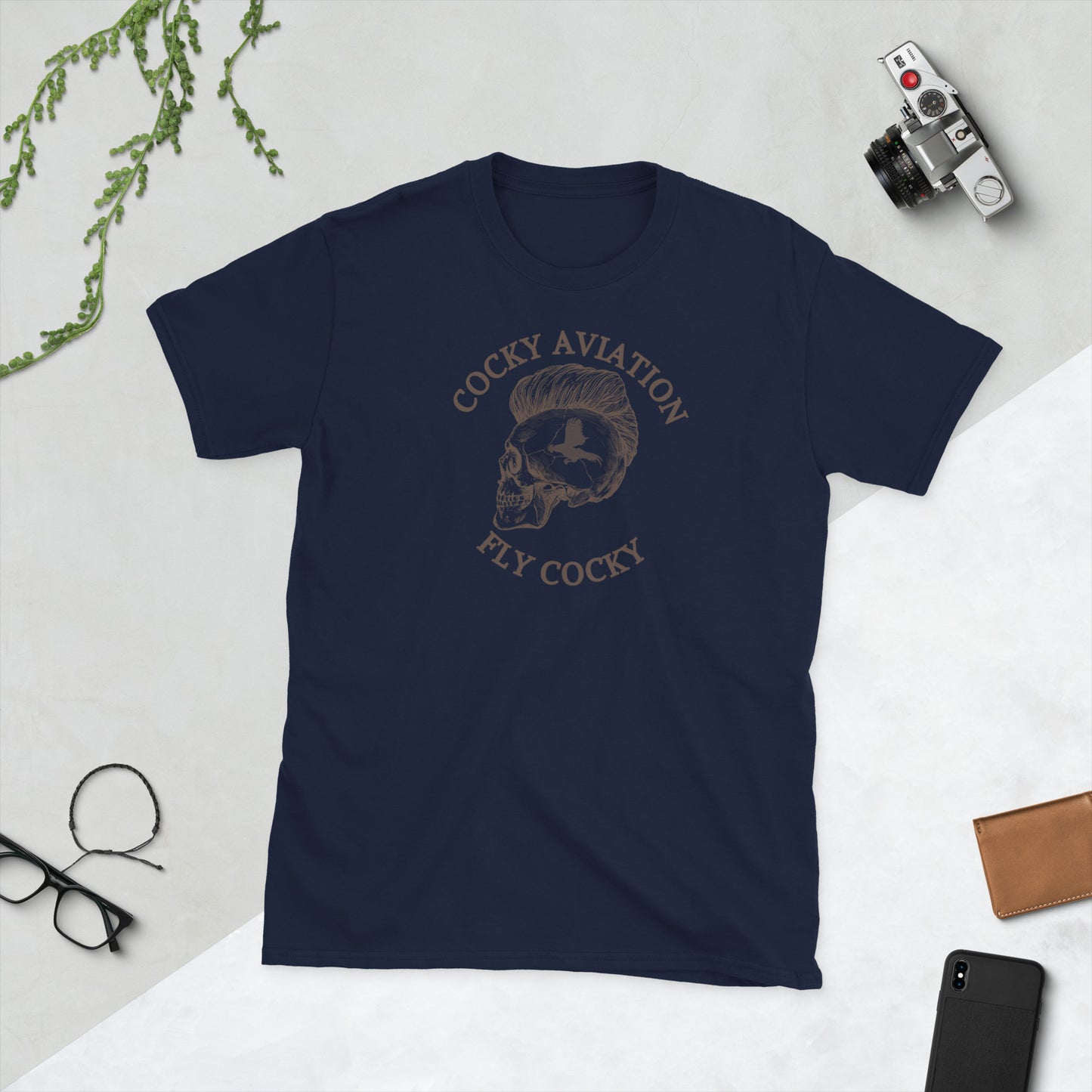 Fly Cocky On The Mind  Short-Sleeve Unisex T-Shirt