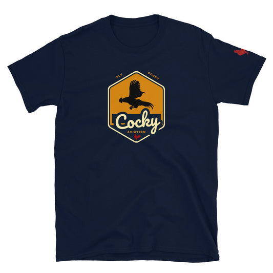 Cocky Bird Short-Sleeve Unisex T-Shirt