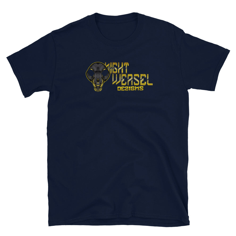 Night Weasel Skull Short-Sleeve Unisex T-Shirt