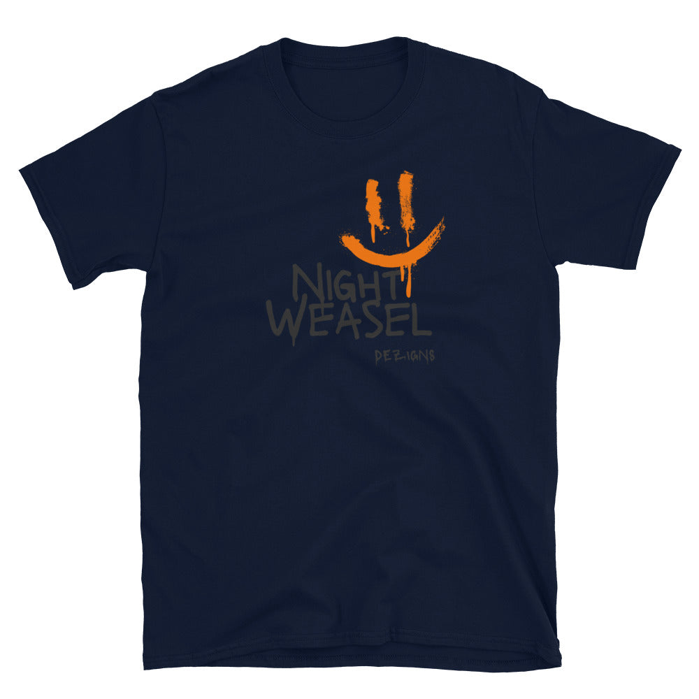 Weasel Grafiti Orange Short-Sleeve Unisex T-Shirt