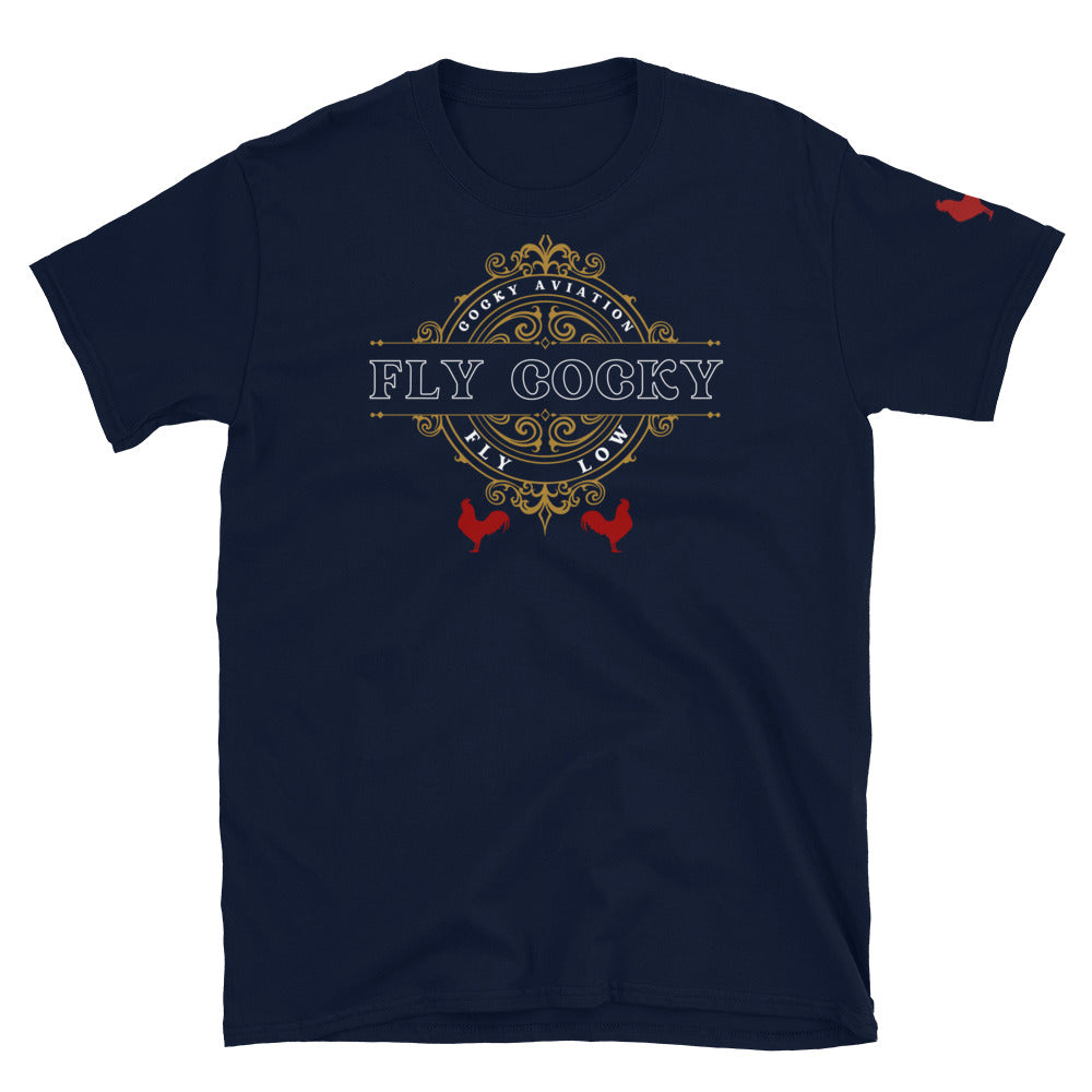 Fly Cocky Short-Sleeve Unisex T-Shirt