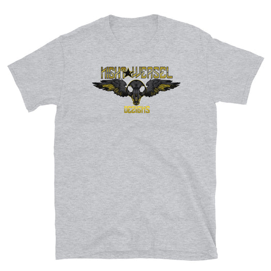 Night Weasel Skull Short-Sleeve Unisex T-Shirt