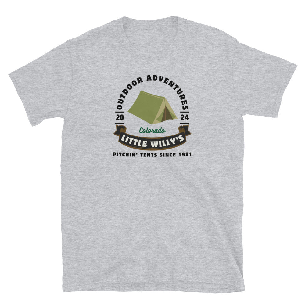 Pitchin Tents Short-Sleeve Unisex T-Shirt