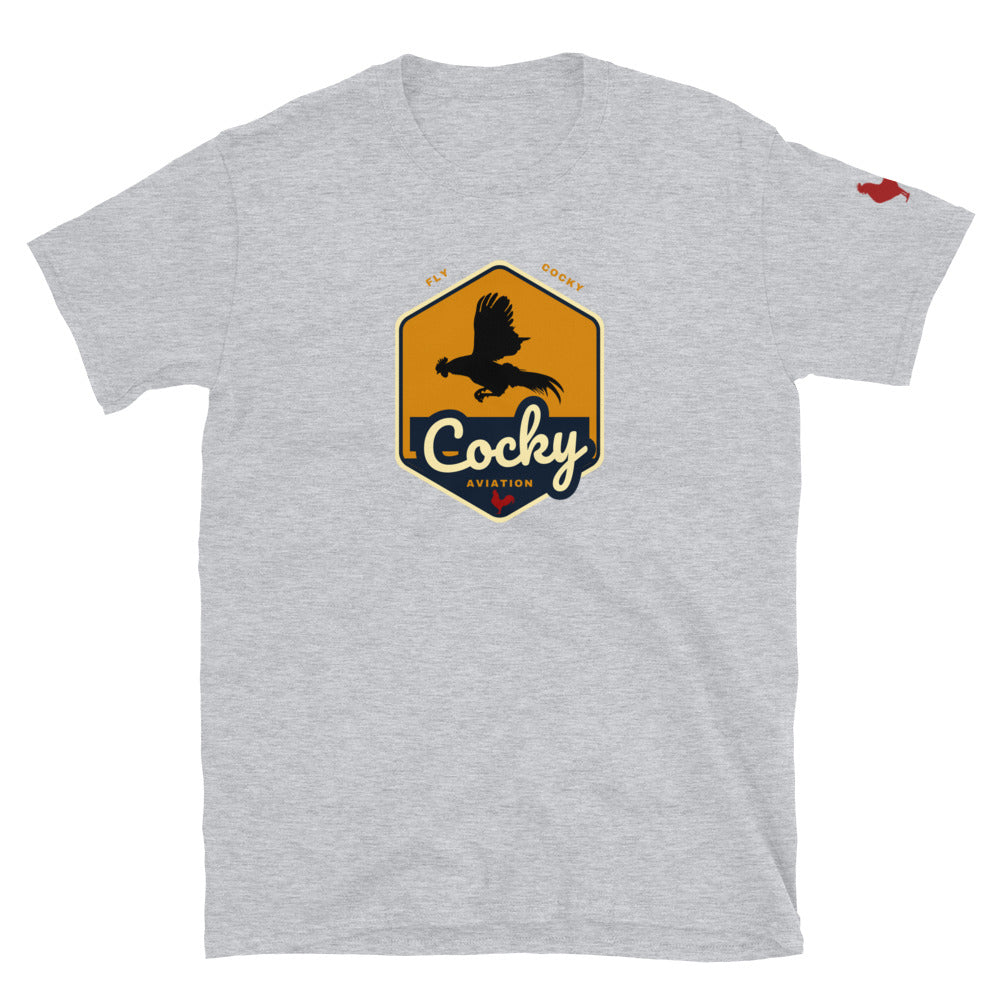 Cocky Bird Short-Sleeve Unisex T-Shirt