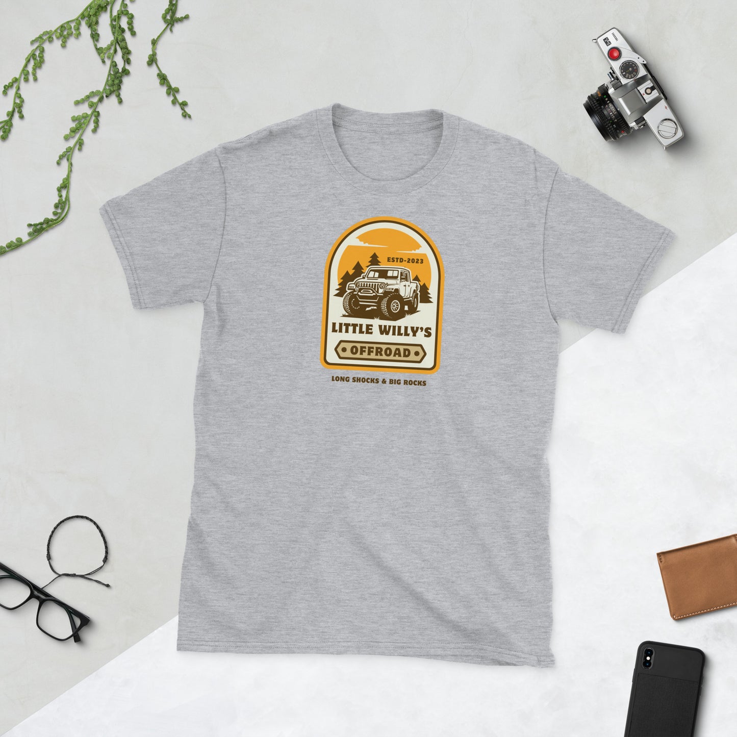 Little Willy's Off Road Short-Sleeve Unisex T-Shirt