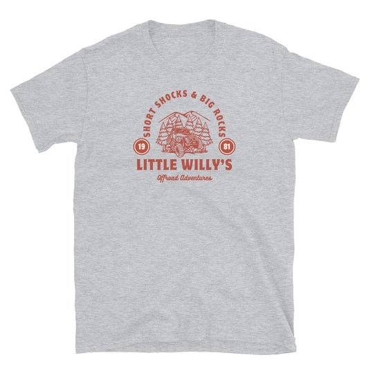 Little Willy's Off Road Adv. Short-Sleeve Unisex T-Shirt