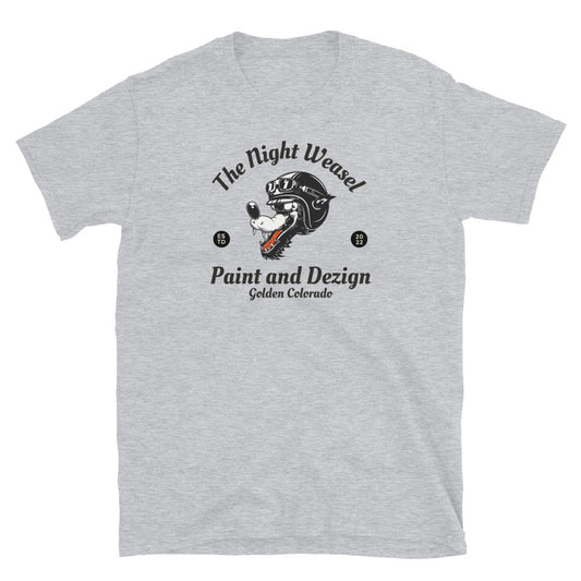 Night Weasel Wolf Rider Short-Sleeve Unisex T-Shirt