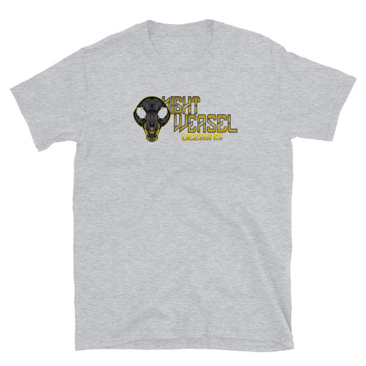 Night Weasel Skull Short-Sleeve Unisex T-Shirt