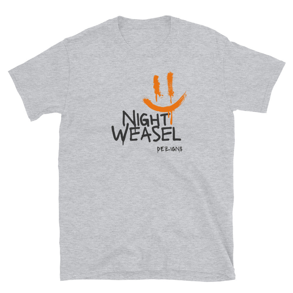 Weasel Grafiti Orange Short-Sleeve Unisex T-Shirt