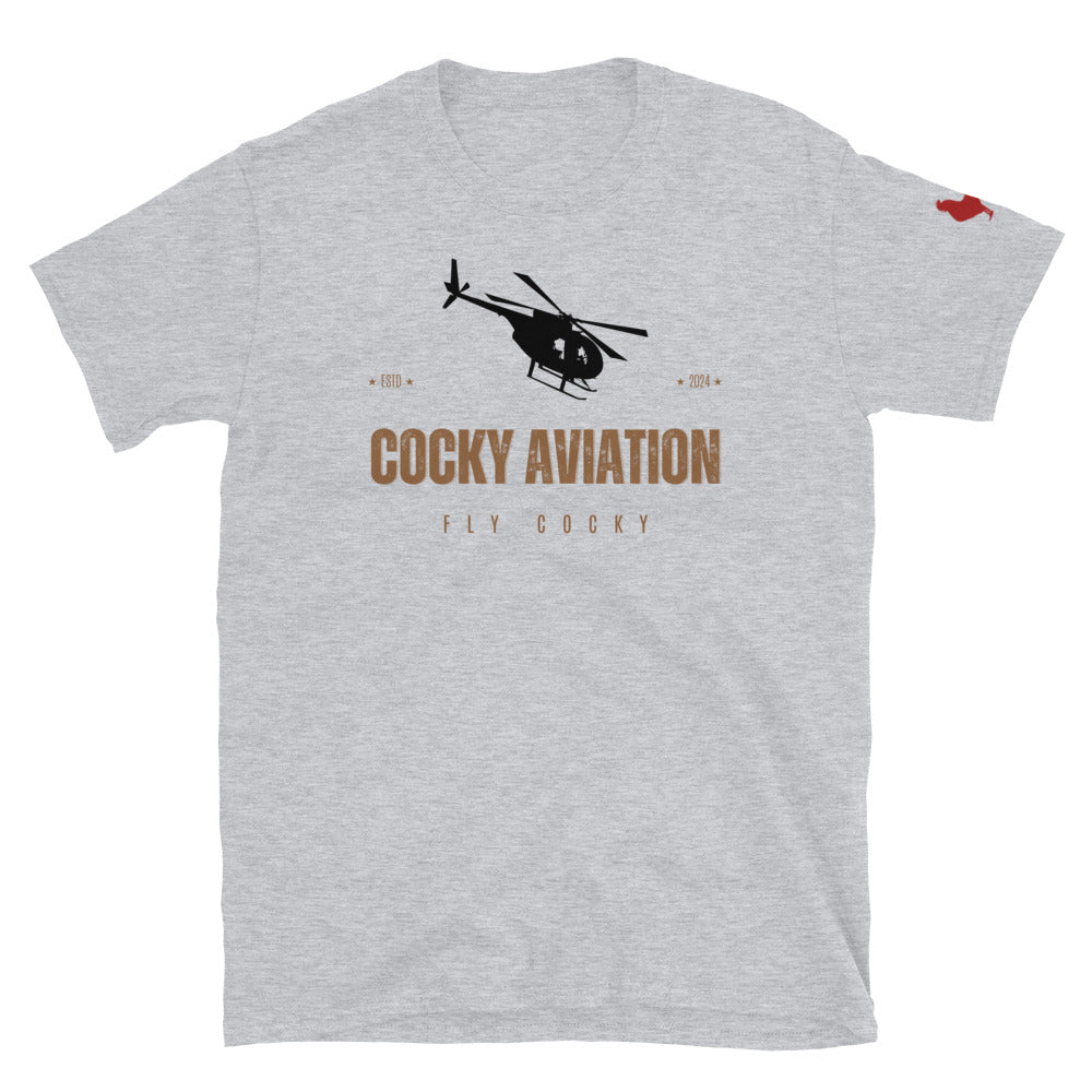 Cocky 6 Short-Sleeve Unisex T-Shirt